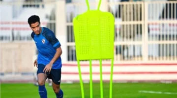 عمر جابر يؤدي تدريبات تأهيلية قبل مواجهة الاتحاد السكندري